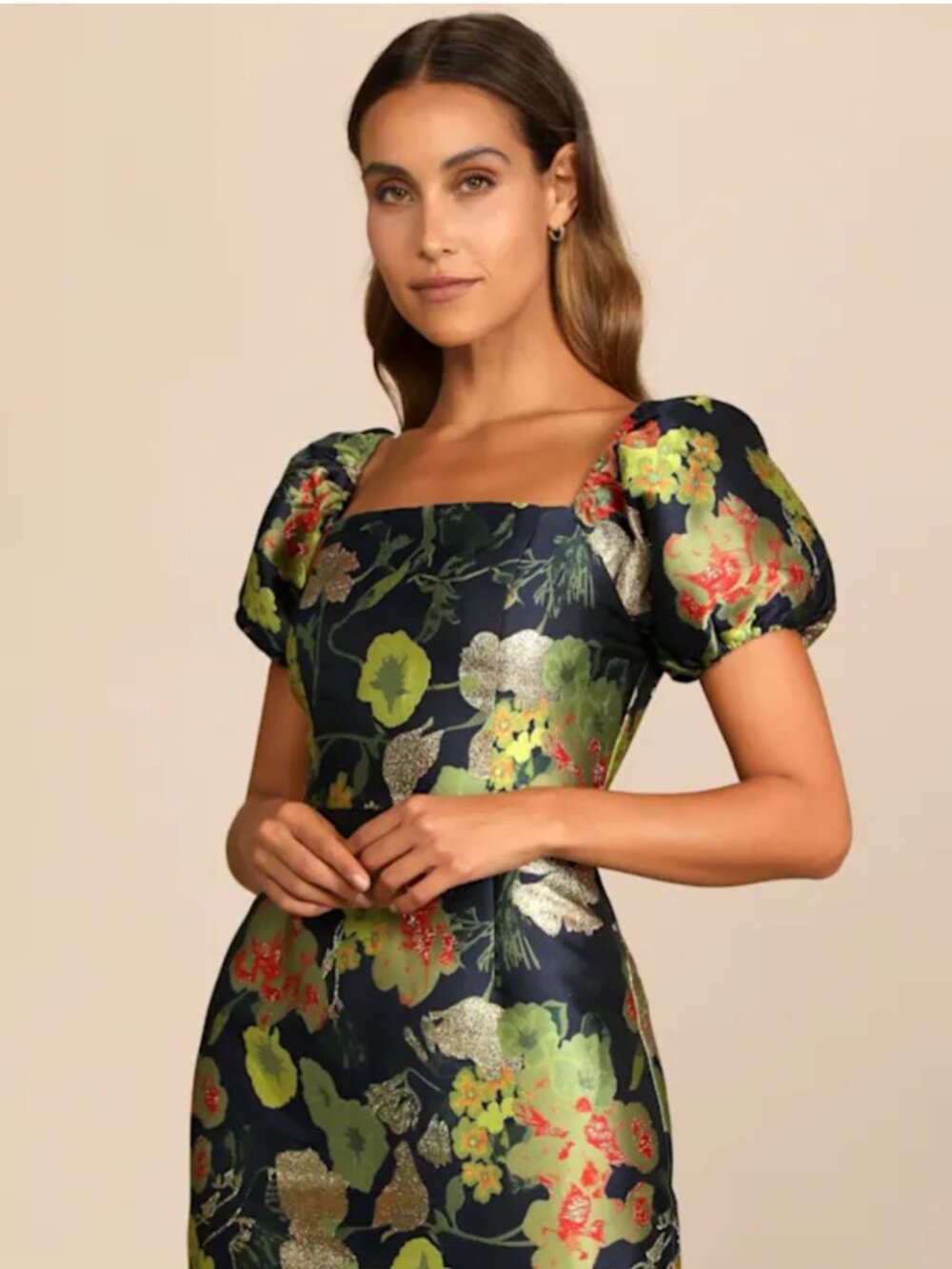 Lulu's Navy blue mini dress
